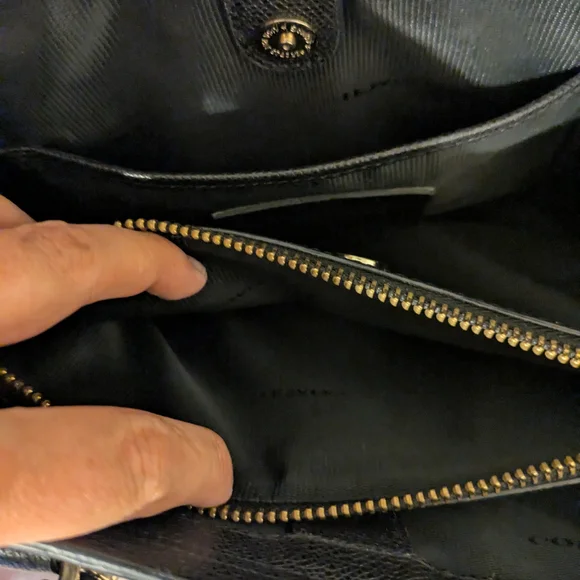 Coach Black Leather Bag - Picture 8 of 9